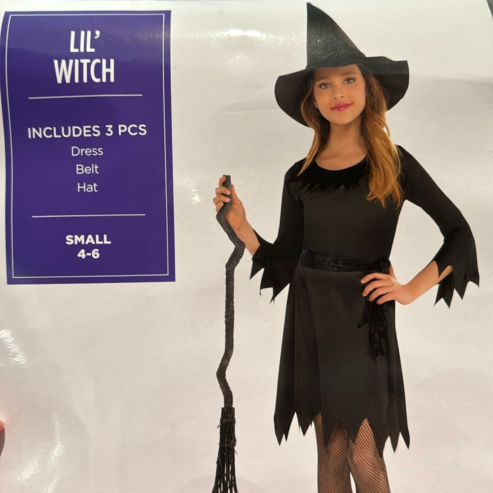 Lil’ Witch Halloween Costume